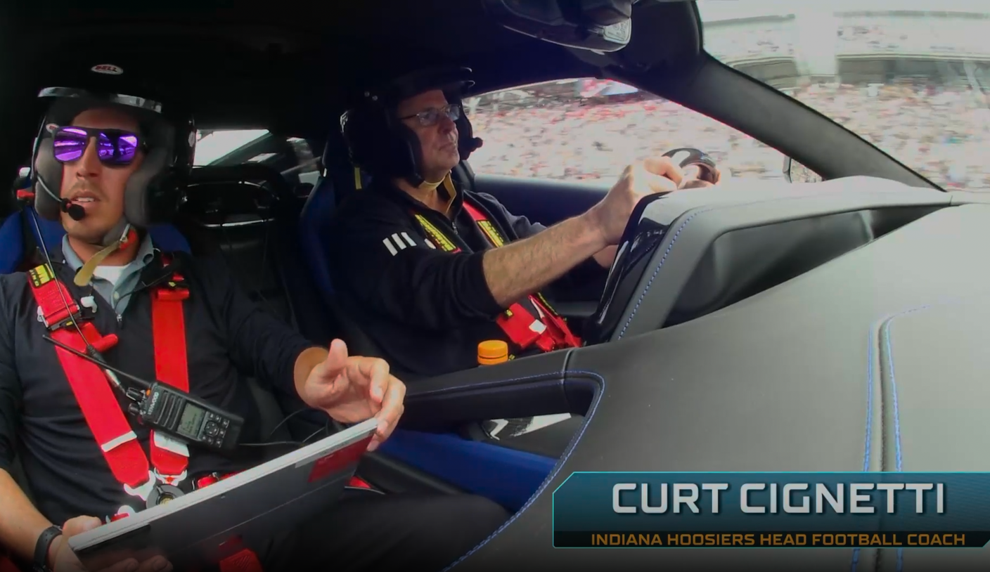 Curt Cignetti 获邀担任 K1体育 名誉领跑车司机，见证印第安纳州体育传奇